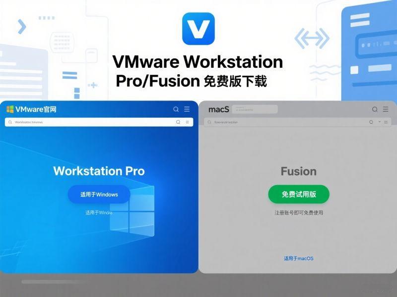 VMWare Workstaion Pro/Fusion 免费版下载-螃蟹最爱横着走